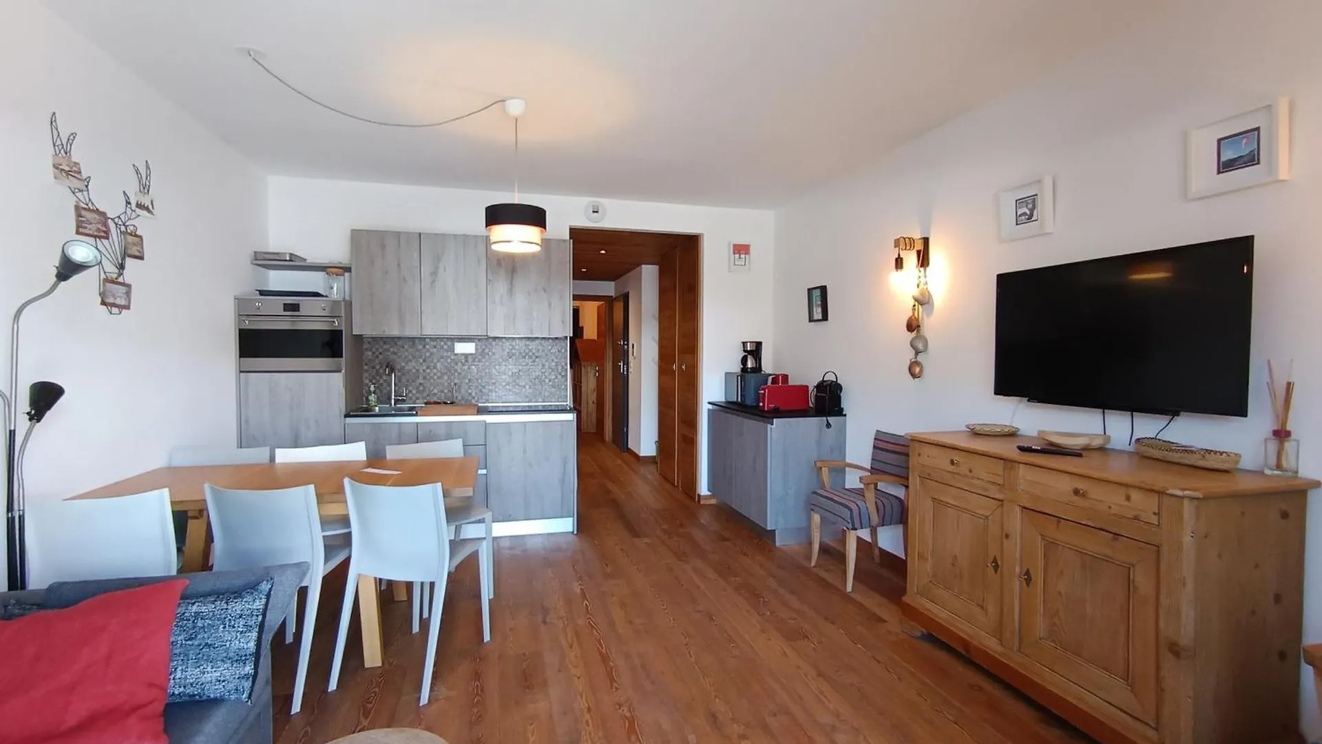 Luxueux 2 Pieces + Coin Montagne, Terrasse Sud, 100M Pistes, 6 Pers, Classe 3* - Fr-1-445-118 Montgenevre 0*,  France